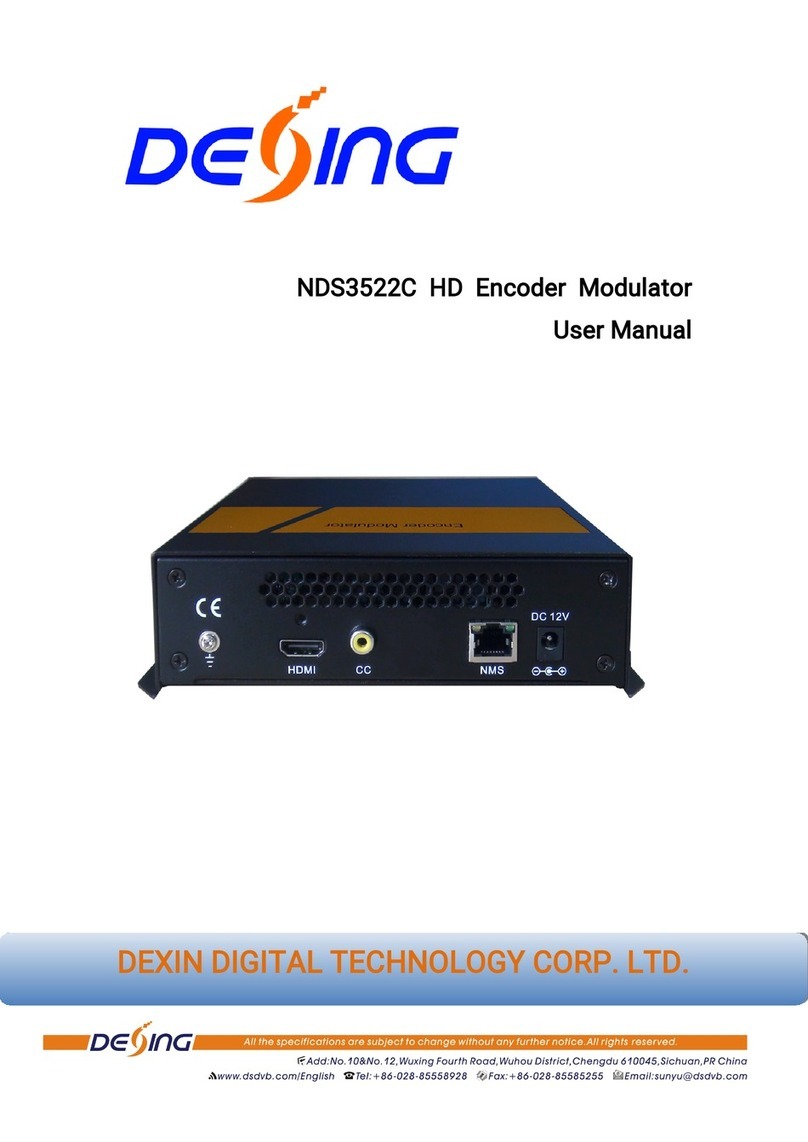 Dexin NDS3522C user manual