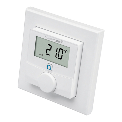 HomeMatic HmIPW-WTH Installation instructions and operating manual