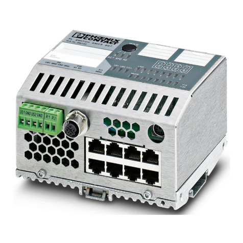 Phoenix Contact FL SWITCH SMCS 16TX User manual