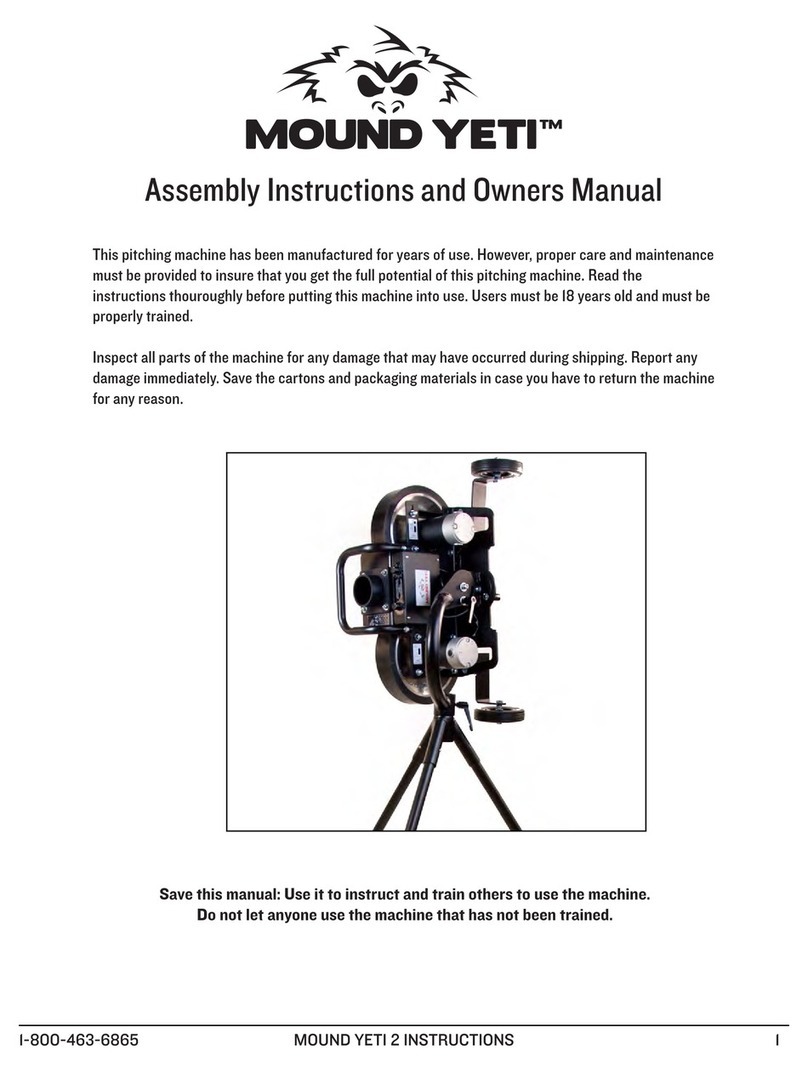 Mound Yeti Mound Yeti 2 Assembly instructions and owner's manual