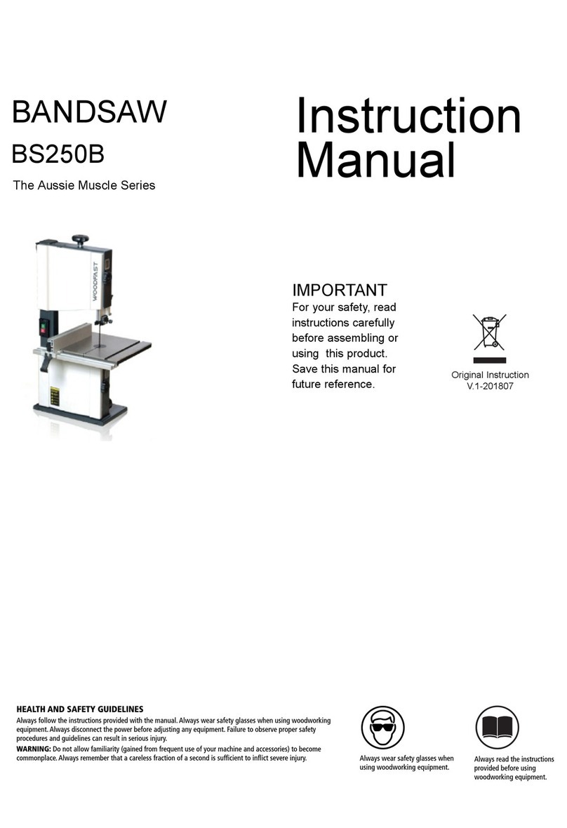 WoodFast The Aussie Muscle Series instruction manual