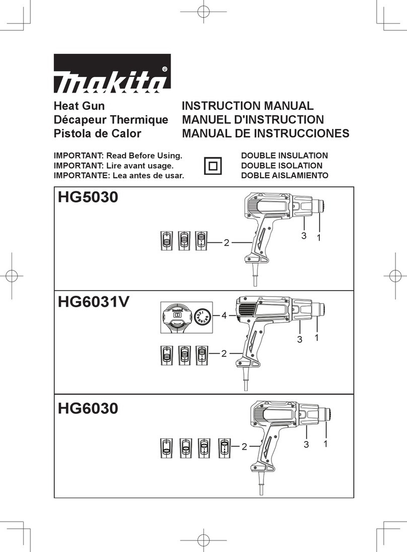 Makita HG5030 instruction manual
