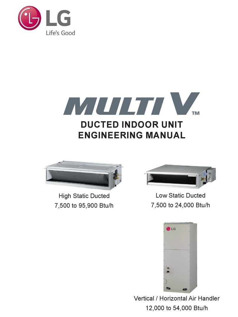 LG Multi V Series Installation and operation manual