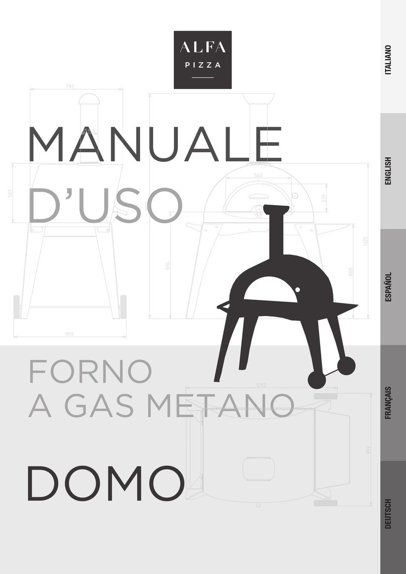 Alfa Pizza DOMO user manual