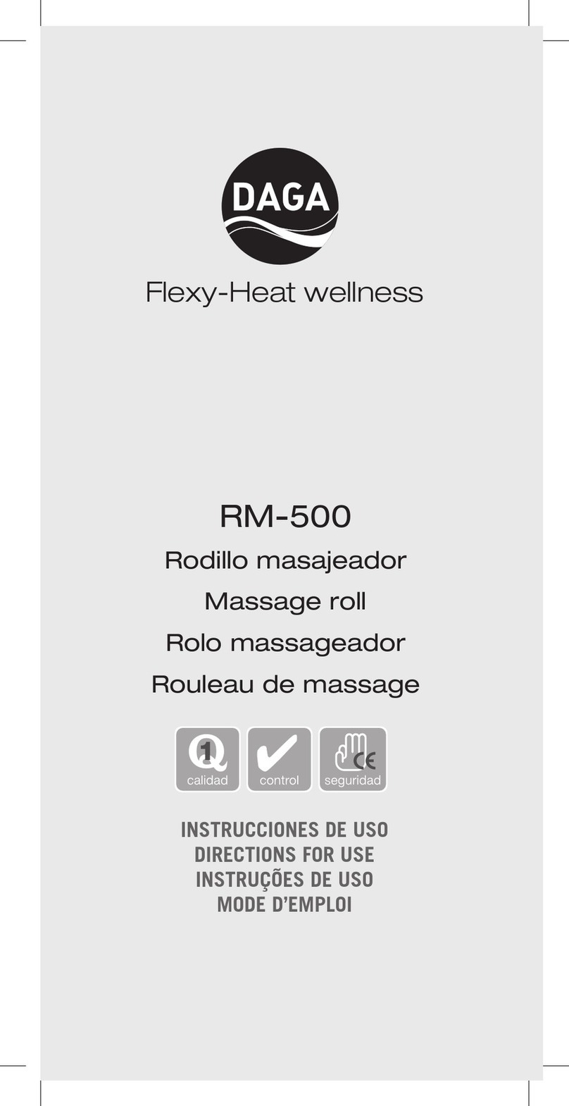 Daga RM-500 Directions for use