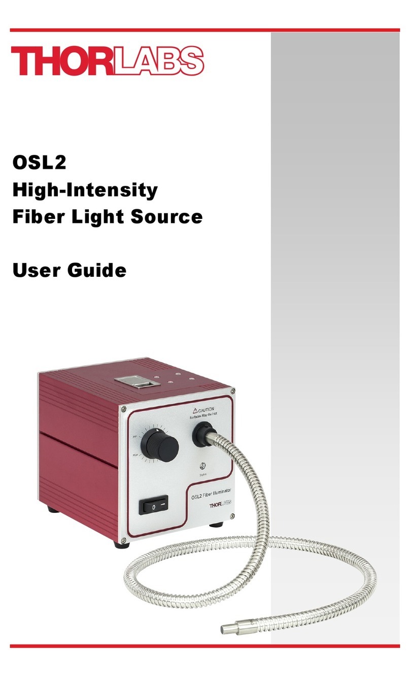 THORLABS OSL2 user guide