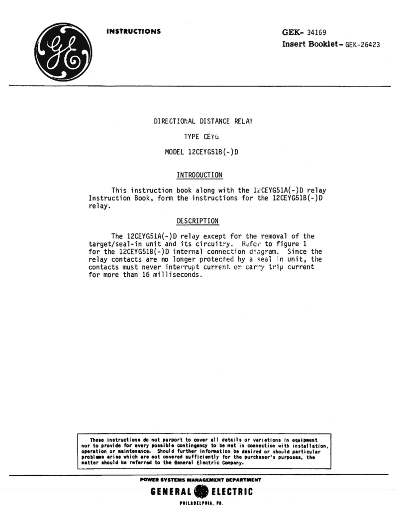 GE 12CEYG51B(-)D User manual