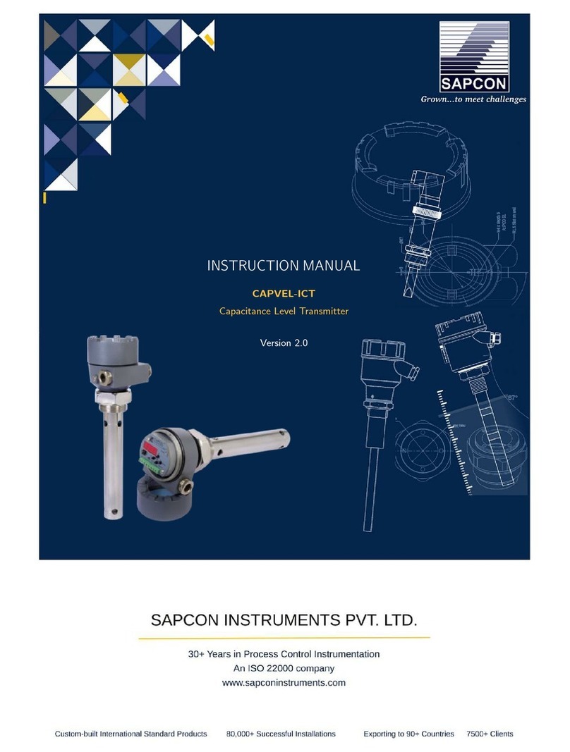 Sapcon CAPVEL-ICT instruction manual