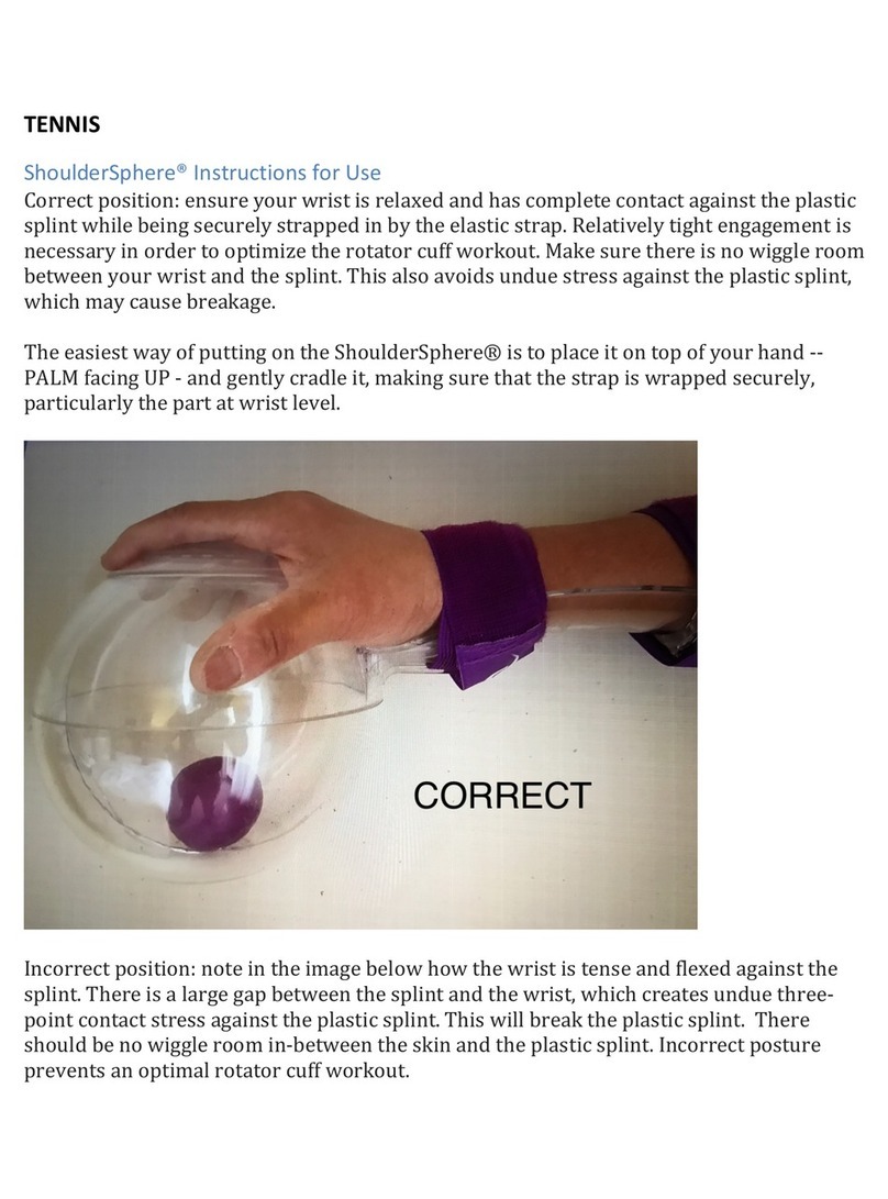 ShoulderSphere ShoulderSphere Instructions for use