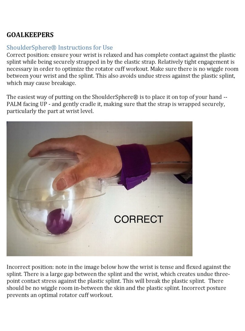 ShoulderSphere ShoulderSphere Instructions for use