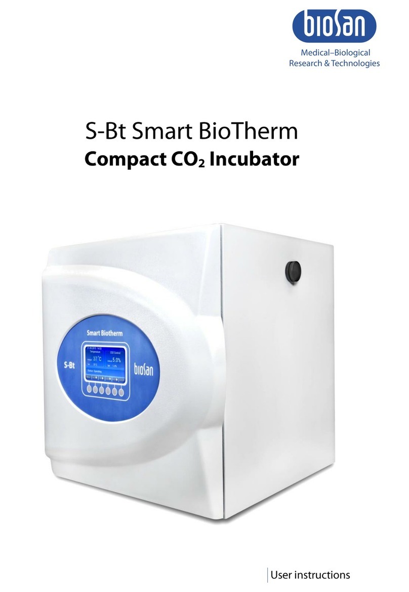 Biosan S-Bt Smart Biotherm V.1AW User instructions