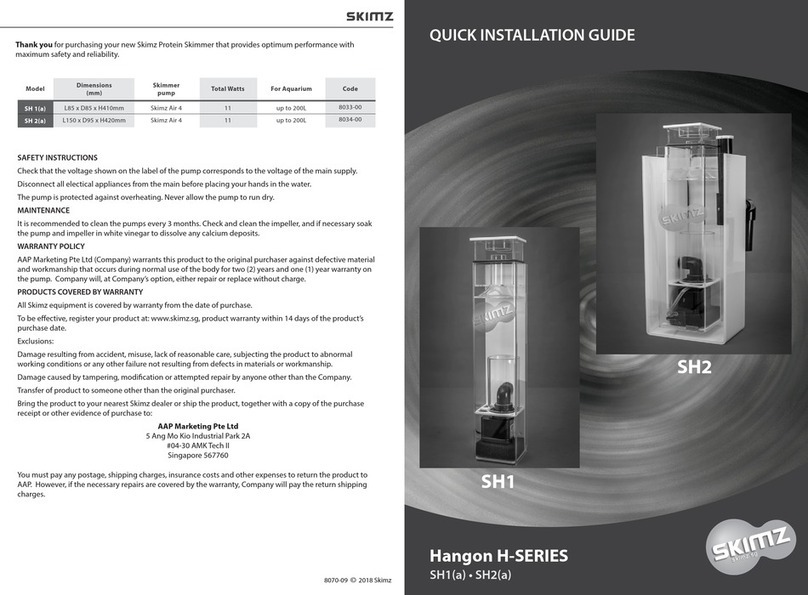 Skimz HANGON H-SERIES User manual