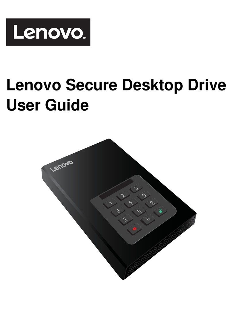 Lenovo Secure Desktop Drive User manual