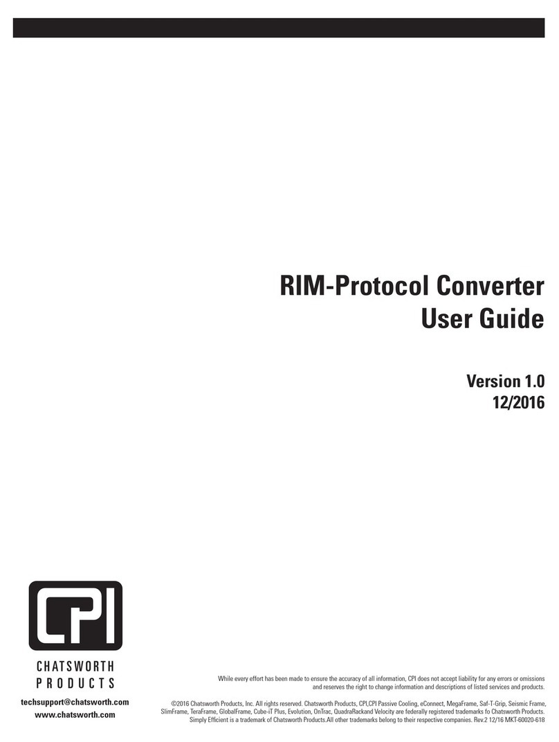 Chatsworth Products 60106-001 user guide