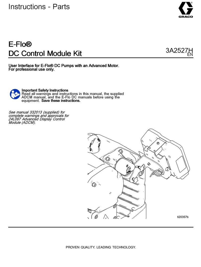 Graco E-Flo 24P821 Operation manual