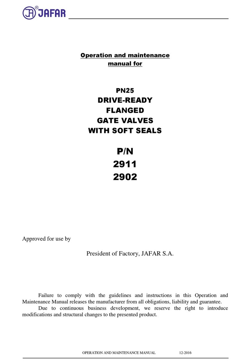 Jafar 2911 User manual