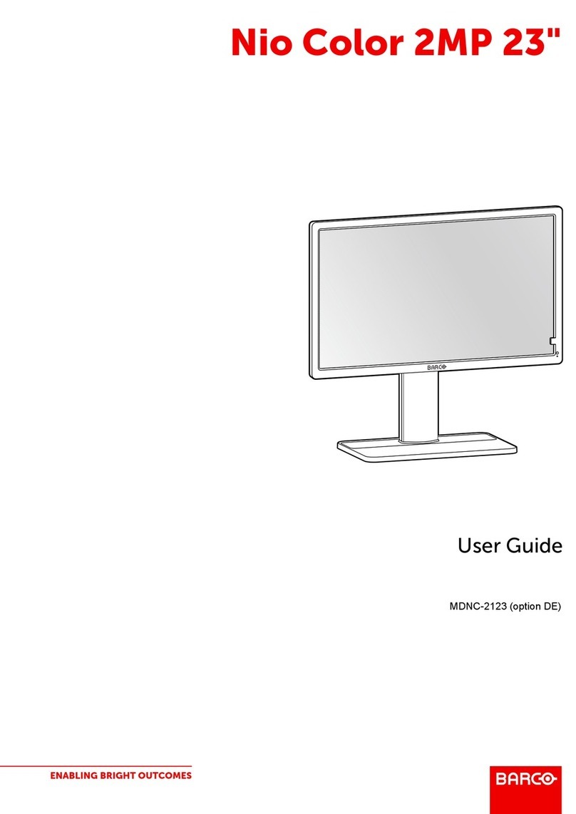 Barco Nio Color 2 MP User manual