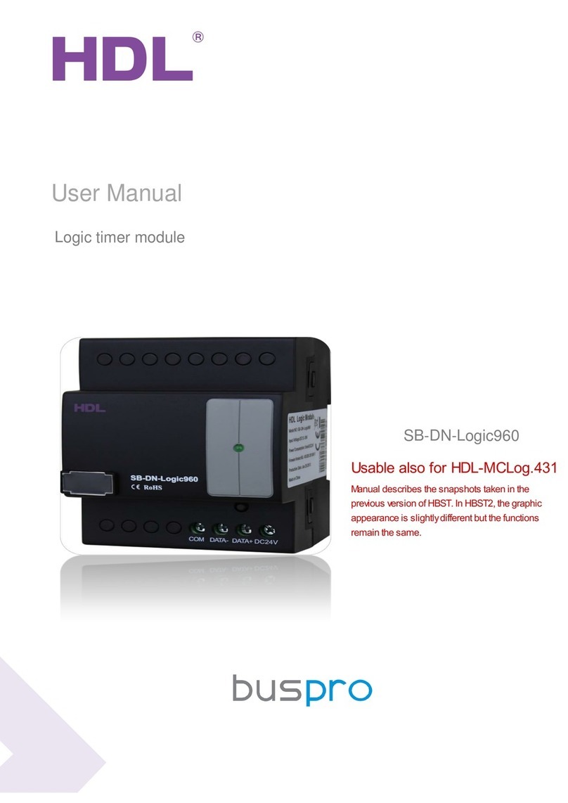 HDL SB-DN-Logic960 user manual