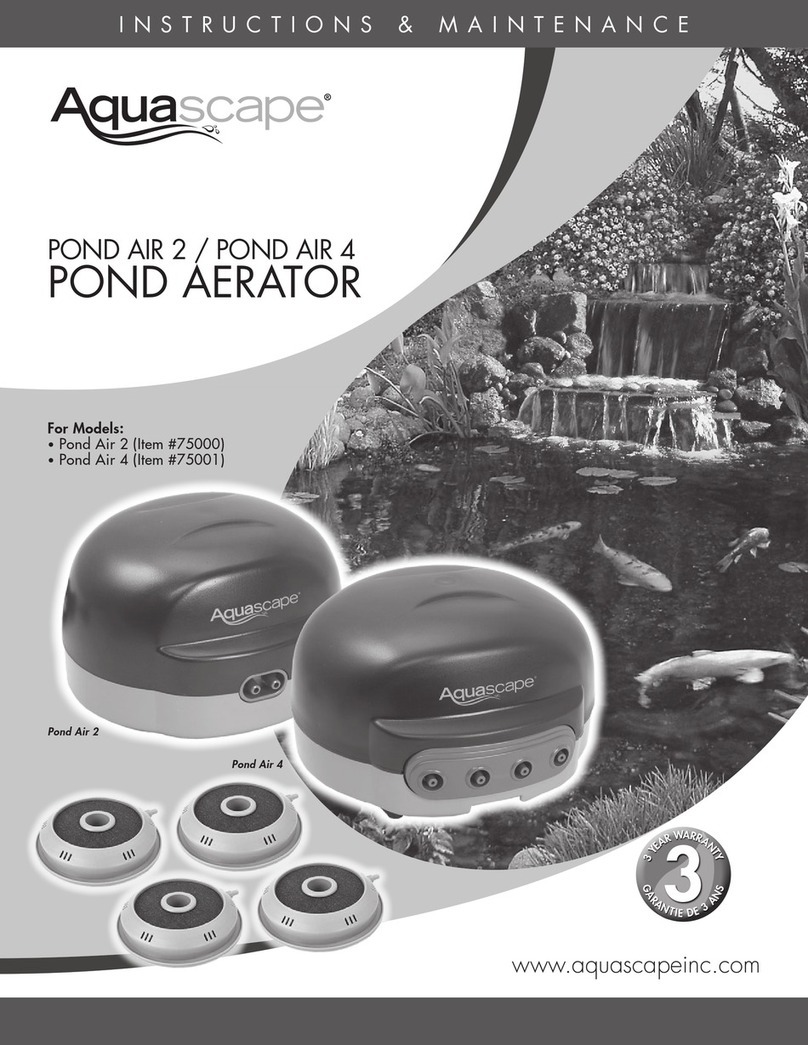 AquaScape Pond Air 2 Instructions & maintenance