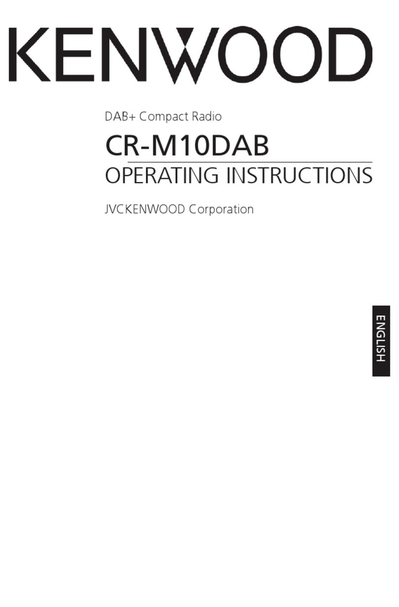 JVCKENWOOD CR-M10DAB operating instructions