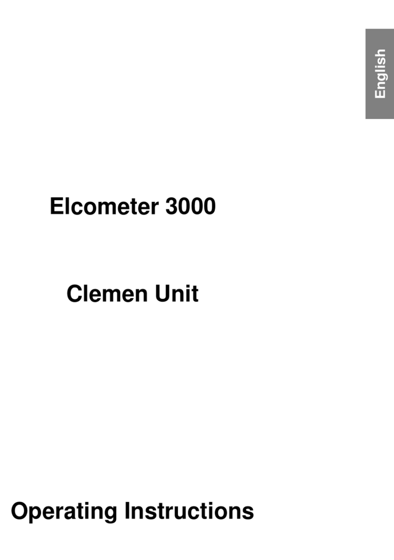 Elcometer 3000 Series User manual