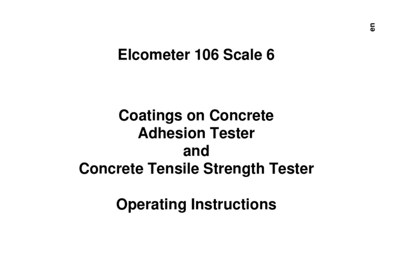 Elcometer 106 Scale 6 operating instructions