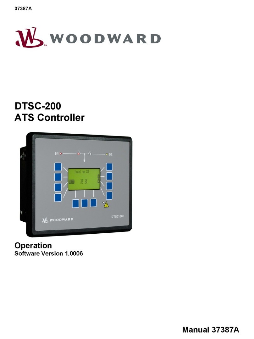 Woodward DTSC-200 Operation manual