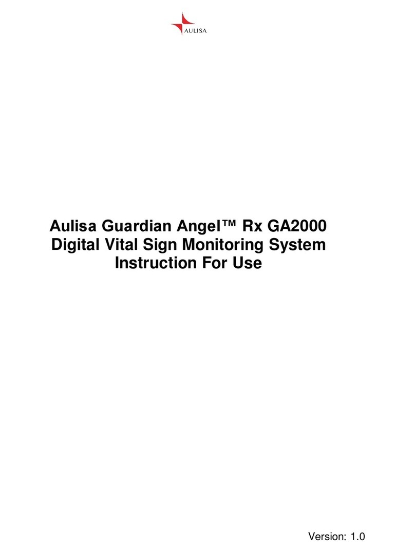 Aulisa Guardian Angel Rx GA2000 Instructions for use Aulisa Guardian Angel Rx GA2000 Instructions for use