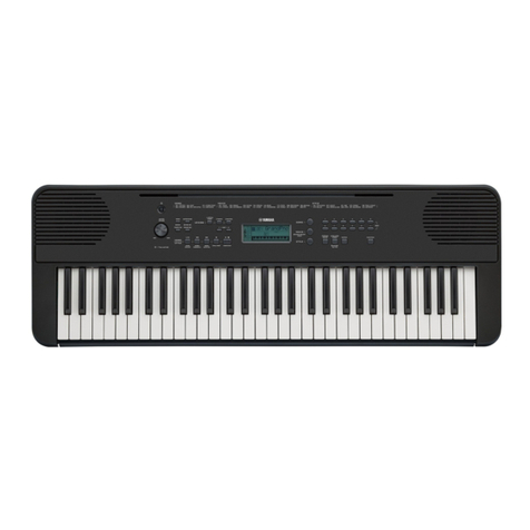 Yamaha PSR-E360 User manual