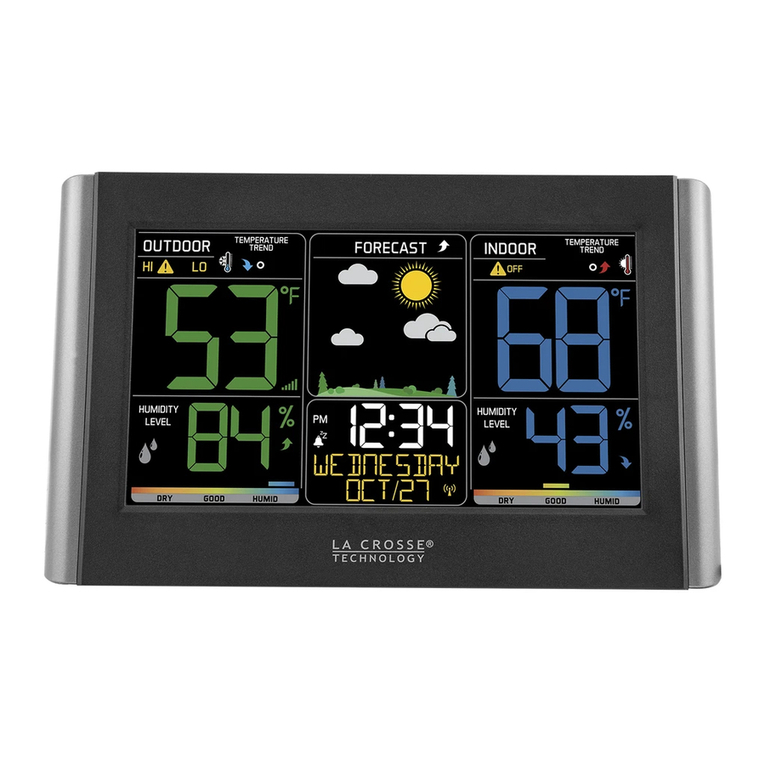 La Crosse Technology C85845V3 instruction manual