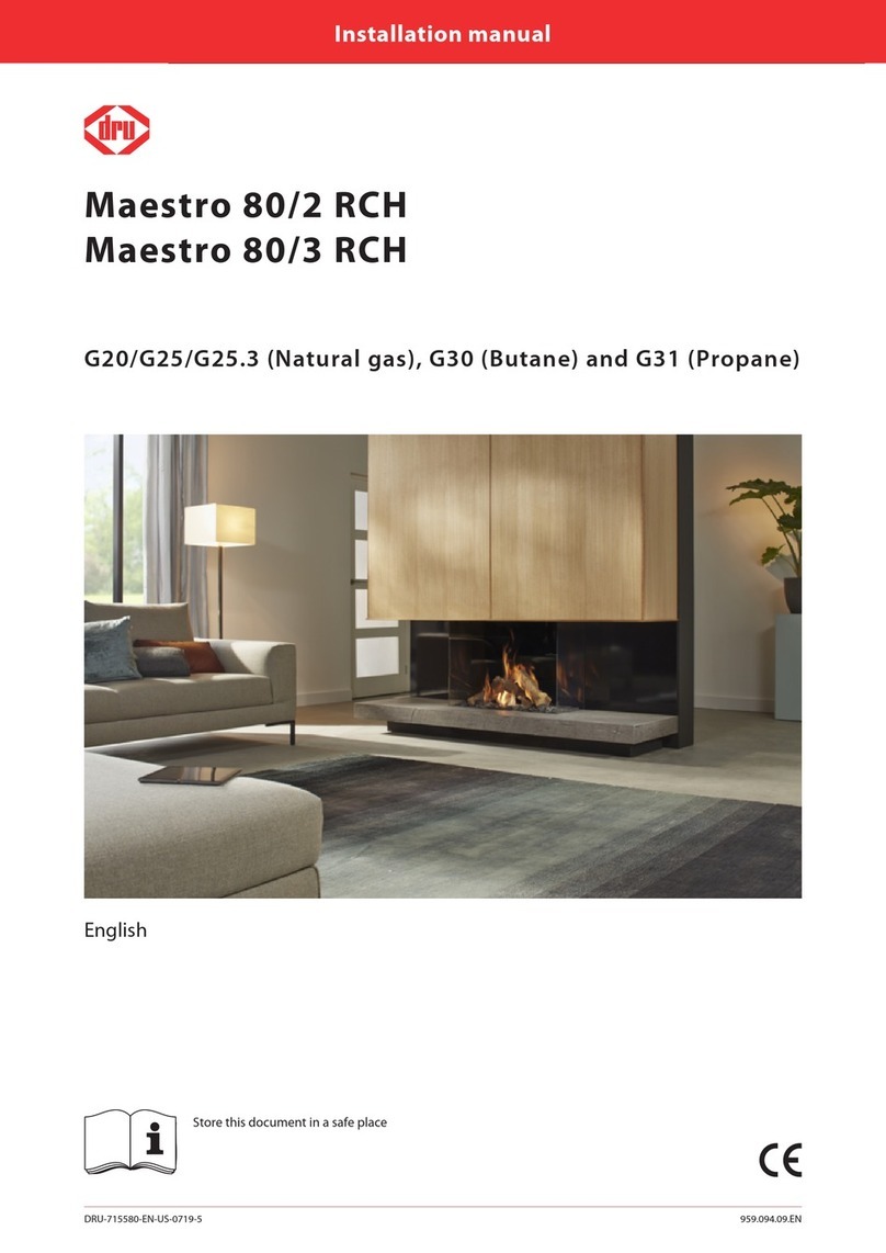 Dru Maestro 80-2 RCH User manual