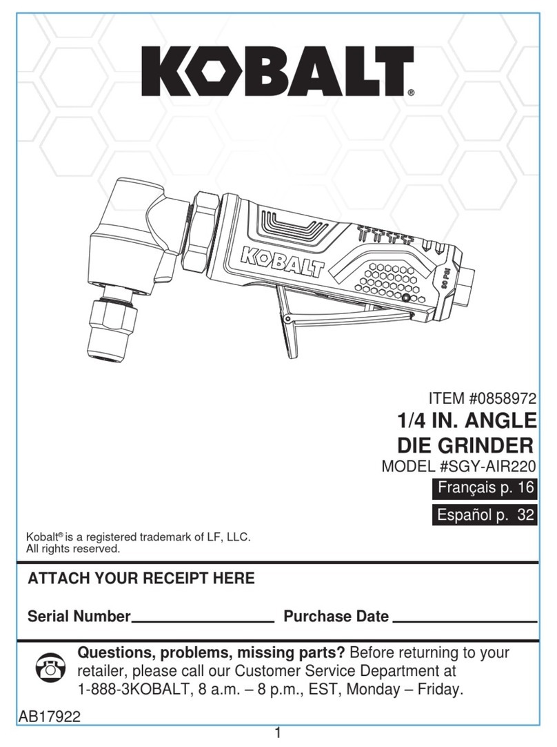 Kobalt SGY-AIR220 manual