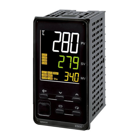 Omron E5C series User manual