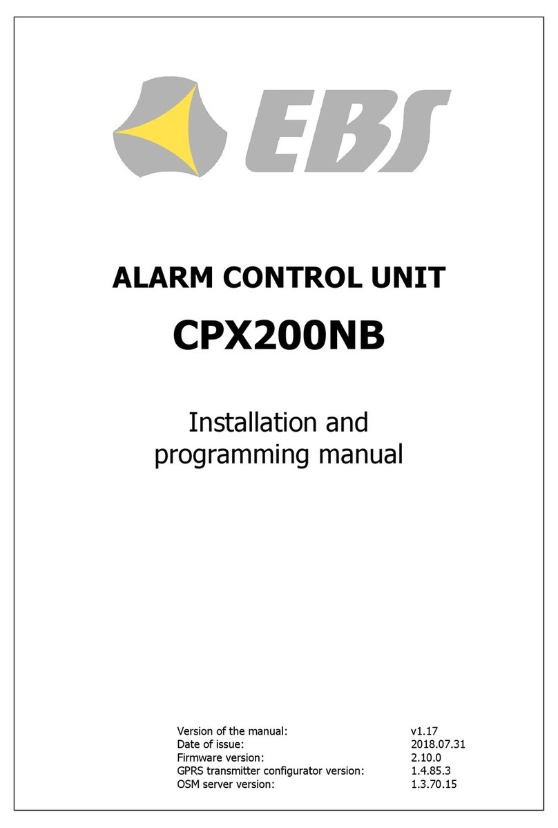 EBS CPX200NB Assembly instructions