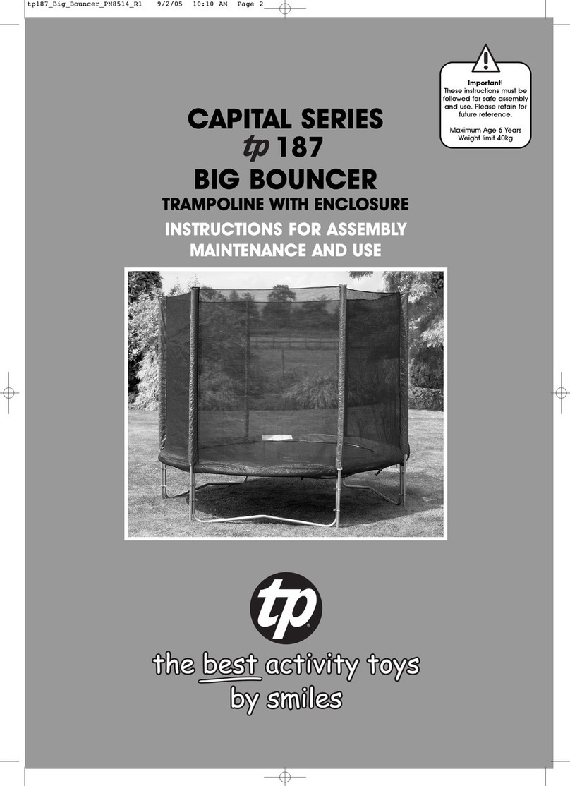 TP Capital Series Instructions for assembly, maintenance and safe use
