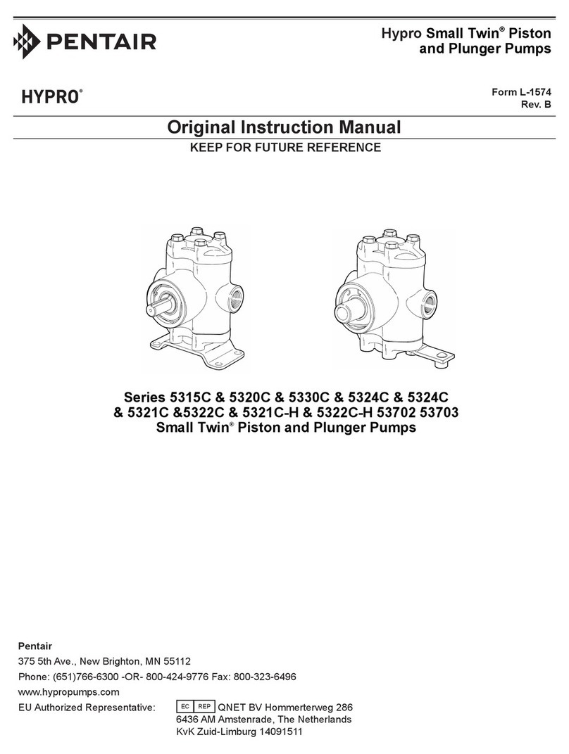 Hypro 5330C Series Original instruction manual