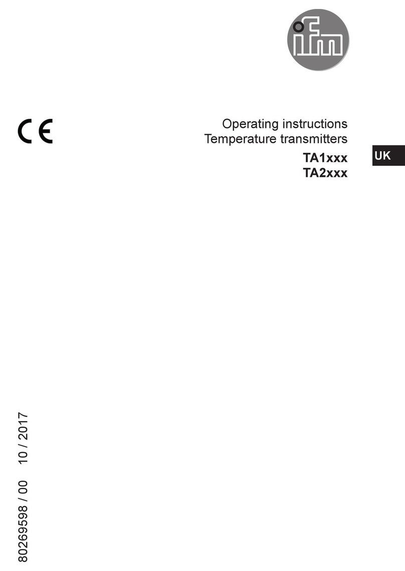 IFM TA1 Series operating instructions