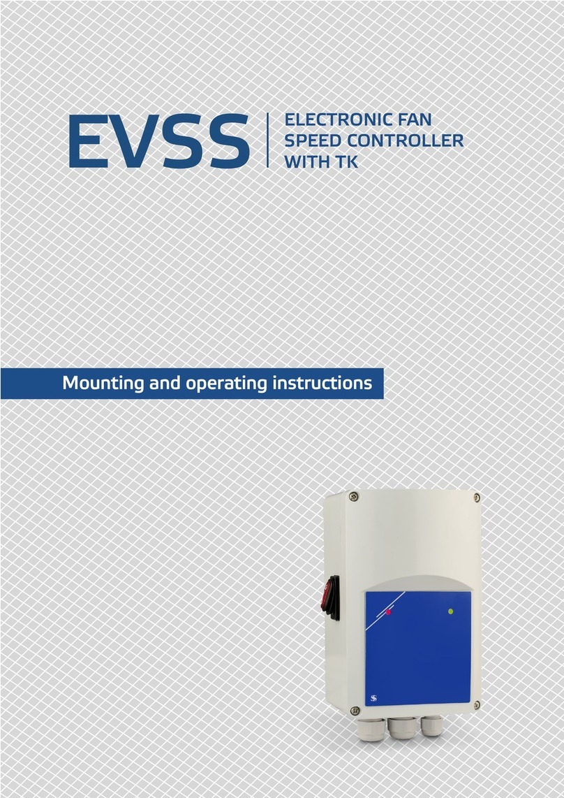 Sentera Controls EVSS1 Series Service manual
