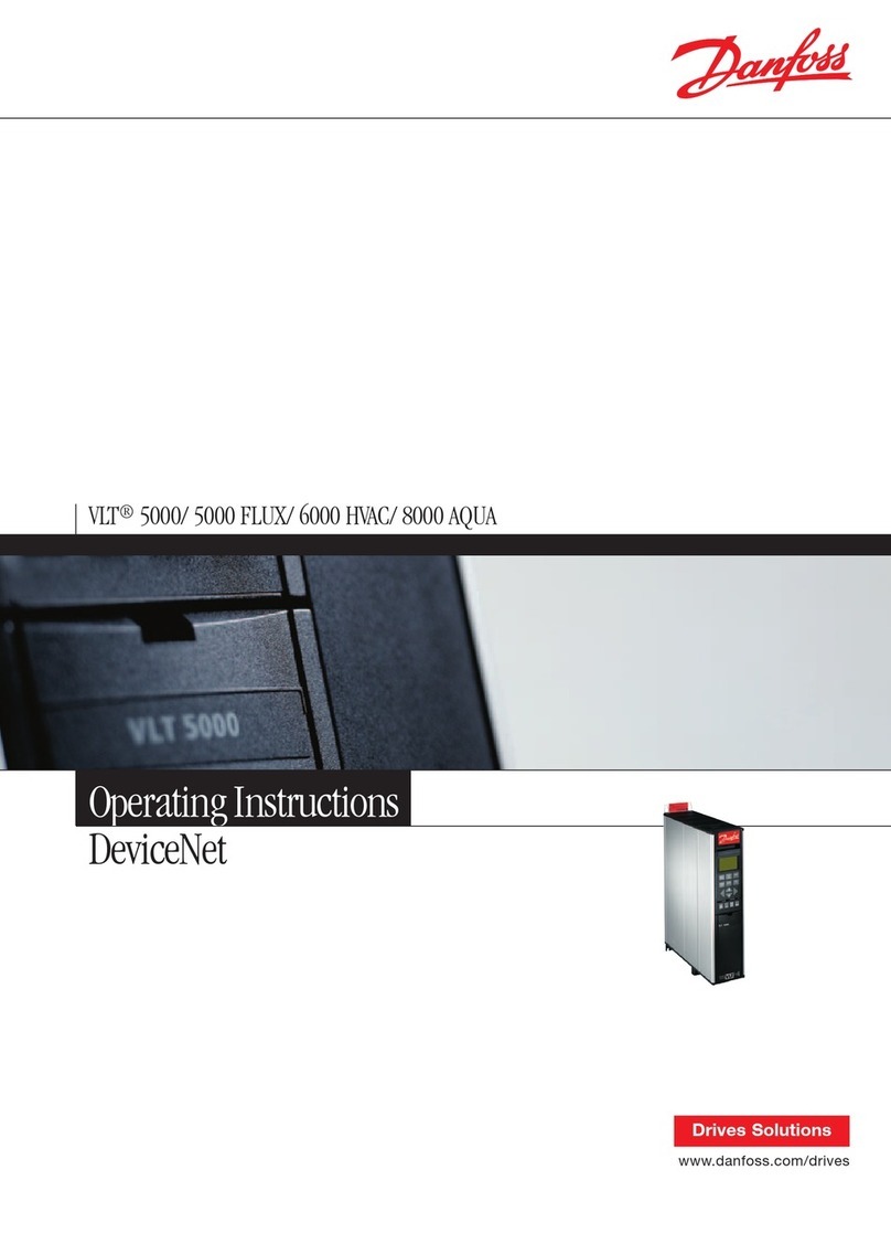 Danfoss VLT 5000 User manual
