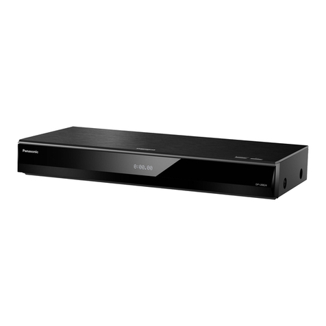 Panasonic UltraHD DP-UB824 User manual
