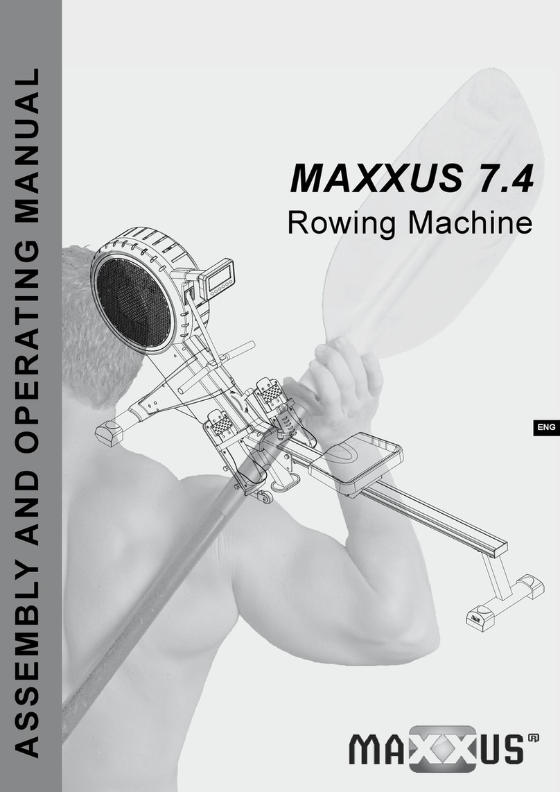 Maxxus RunMaxx 7.4 Assembly and operating manual