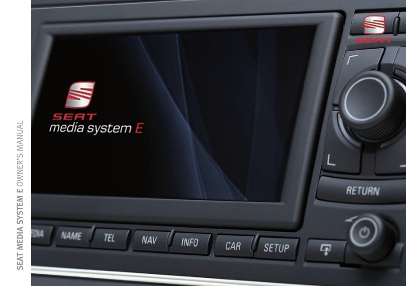 Seat Media System E manual