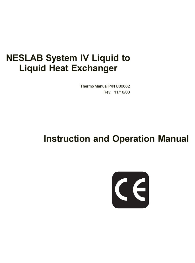Thermo Scientific NESLAB System IV Instruction and operation manual