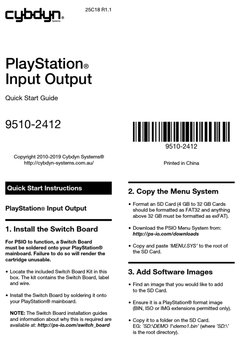 Cybdyn PSIO quick start