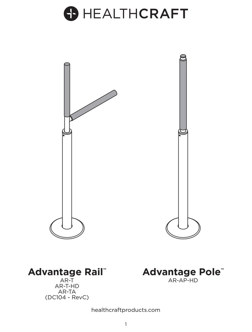 Healthcraft Advantage Rail AR-T manual