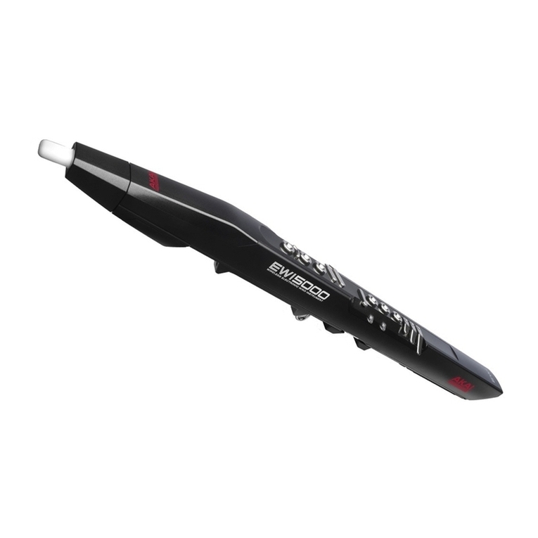 Akai EWI5000 user guide