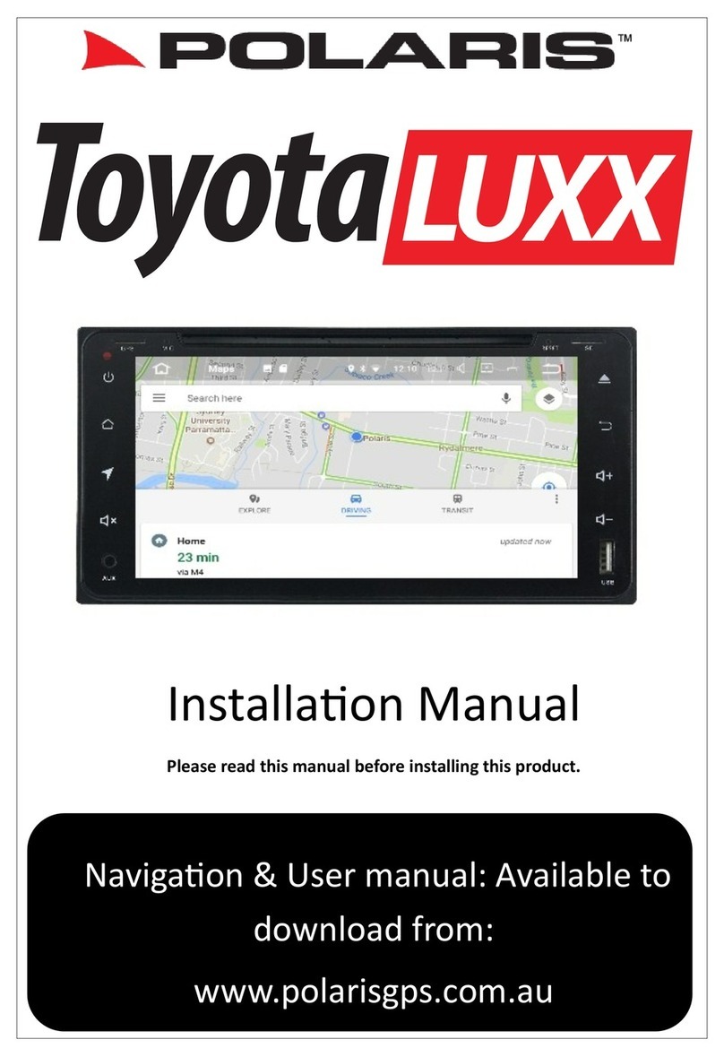 Polaris ToyotaLUXX installation manual