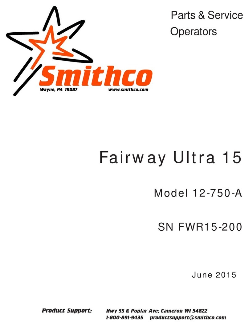 Smithco Fairway Ultra 15 Parts and service manual