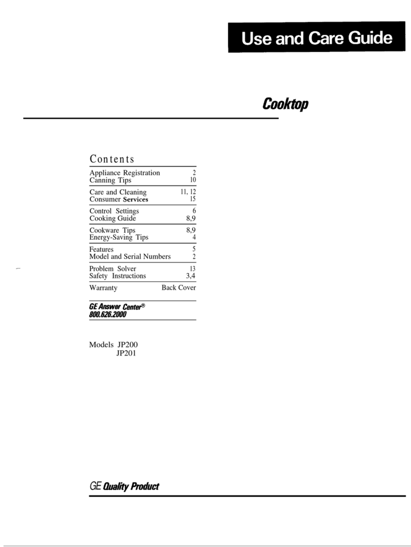 GE JP200 User manual
