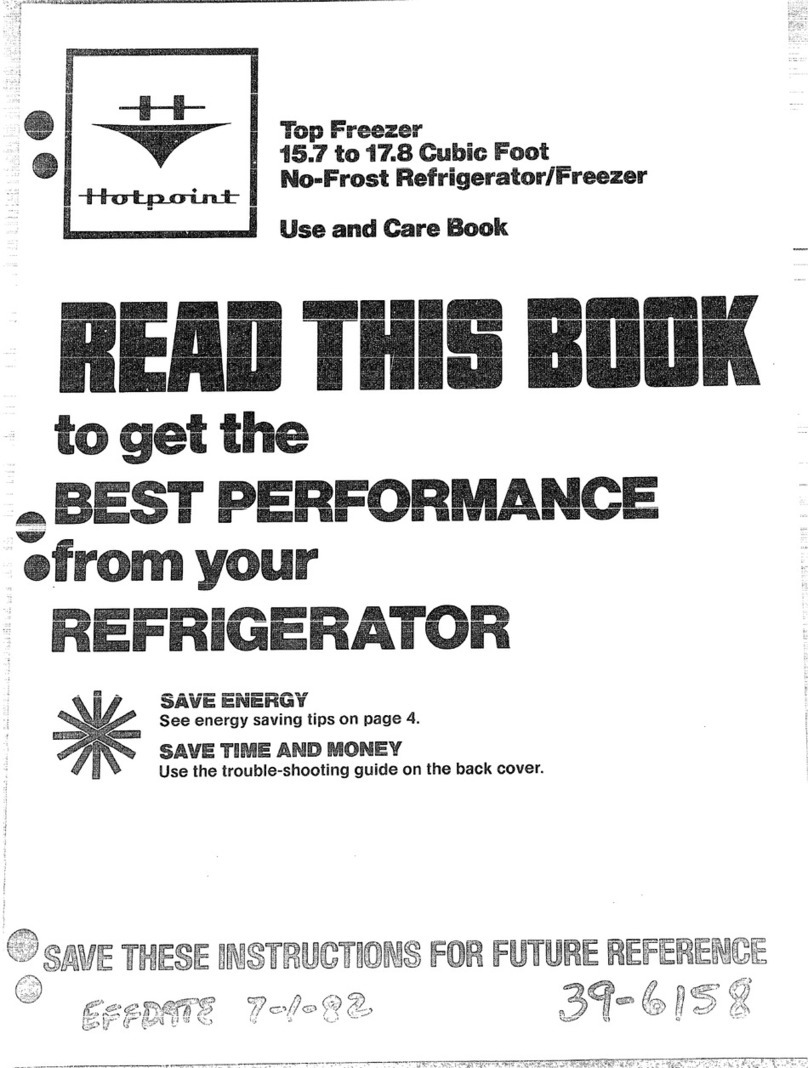 Hotpoint CTF16 User manual